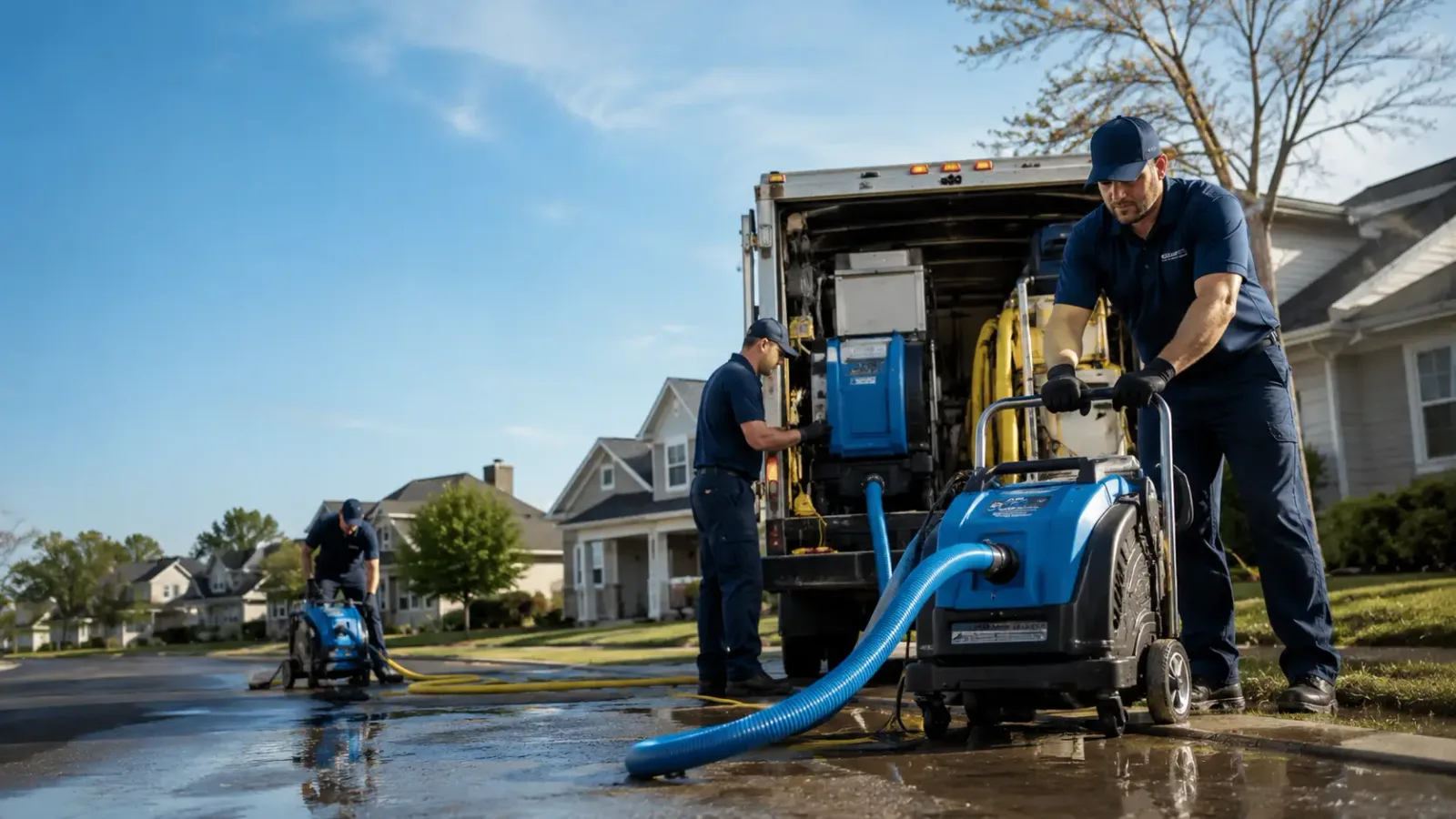 Flood Damage Cleanup in Novice, TX